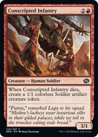 Conscripted Infantry, The Brothers' War