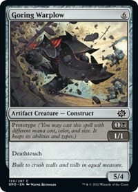 Goring Warplow, The Brothers' War