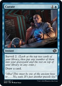 Curate, The Brothers' War