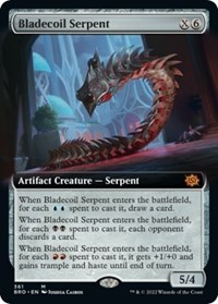 Bladecoil Serpent (Extended Art), The Brothers' War