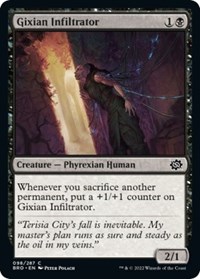 Gixian Infiltrator, The Brothers' War