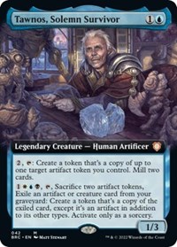 Tawnos, Solemn Survivor (Extended Art), Commander: The Brothers' War
