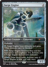 Surge Engine, Game Day & Store Championship Promos