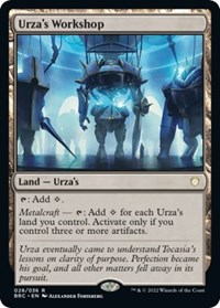 Urza's Workshop, Commander: The Brothers' War