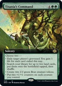 Titania's Command (Extended Art), The Brothers' War