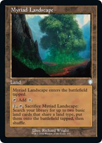 Myriad Landscape (Retro Frame), Commander: The Brothers' War