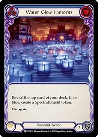Water Glow Lanterns Blue