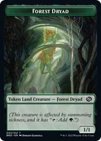 Forest Dryad Token, The Brothers' War