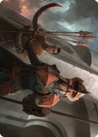 Siege Veteran Art Card, Art Series: The Brothers' War
