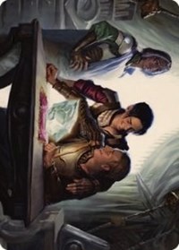 Tocasia's Welcome Art Card, Art Series: The Brothers' War