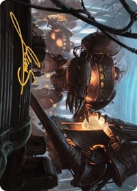 Autonomous Assembler Art Card (Gold-Stamped Signature), Art Series: The Brothers' War