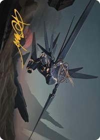 Steel Seraph Art Card (Gold-Stamped Signature), Art Series: The Brothers' War