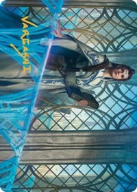 Hurkyl, Master Wizard Art Card (Gold-Stamped Signature), Art Series: The Brothers' War
