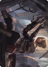 Thopter Mechanic Art Card, Art Series: The Brothers' War