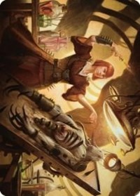 Ashnod, Flesh Mechanist Art Card, Art Series: The Brothers' War