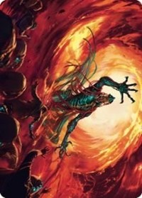 Gix, Yawgmoth Praetor Art Card, Art Series: The Brothers' War