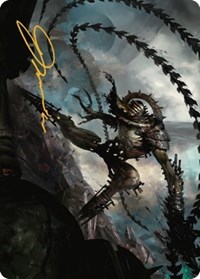 Razorlash Transmogrant Art Card (Gold-Stamped Signature), Art Series: The Brothers' War