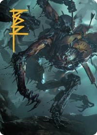 Scrapwork Rager Art Card (Gold-Stamped Signature), Art Series: The Brothers' War