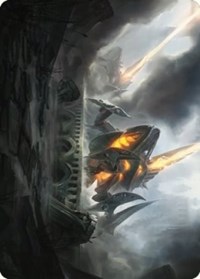 Skitterbeam Battalion Art Card, Art Series: The Brothers' War