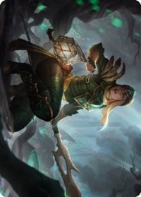 Argothian Opportunist Art Card, Art Series: The Brothers' War