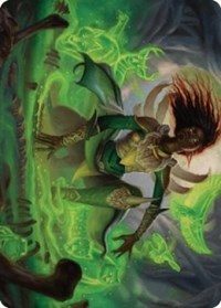 Fauna Shaman Art Card, Art Series: The Brothers' War