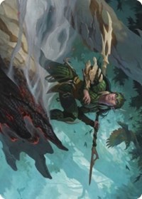 Gwenna, Eyes of Gaea Art Card, Art Series: The Brothers' War