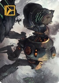 Rust Goliath Art Card (Gold-Stamped Signature), Art Series: The Brothers' War
