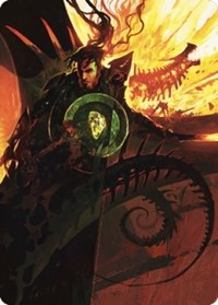 Mishra's Command Art Card, Art Series: The Brothers' War
