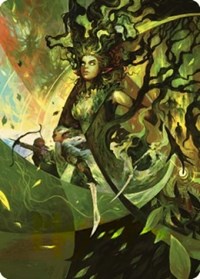 Titania's Command Art Card, Art Series: The Brothers' War