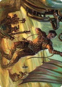 Mishra, Excavation Prodigy Art Card, Art Series: The Brothers' War