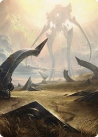 Plains (47) Art Card, Art Series: The Brothers' War