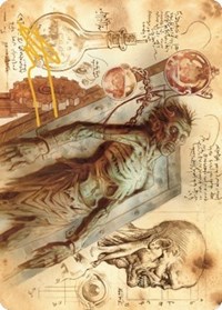 Ashnod's Altar Art Card (Gold-Stamped Signature), Art Series: The Brothers' War