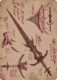 Blackblade Reforged Art Card, Art Series: The Brothers' War