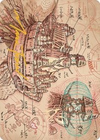 Defense Grid Art Card (Gold-Stamped Signature), Art Series: The Brothers' War