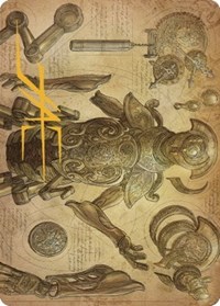 Foundry Inspector Art Card (Gold-Stamped Signature), Art Series: The Brothers' War
