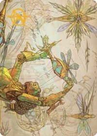 Inspiring Statuary Art Card (Gold-Stamped Signature), Art Series: The Brothers' War