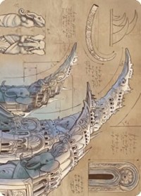 Ivory Tower Art Card, Art Series: The Brothers' War