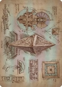 Keening Stone Art Card, Art Series: The Brothers' War