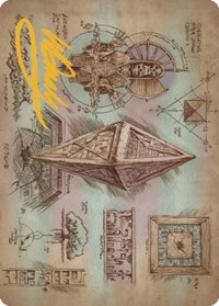 Keening Stone Art Card (Gold-Stamped Signature), Art Series: The Brothers' War