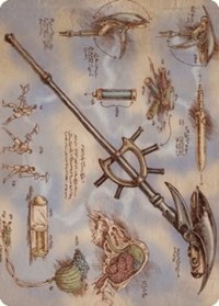 Staff of Domination Art Card, Art Series: The Brothers' War