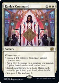 Kayla's Command, Promo Pack: The Brothers' War