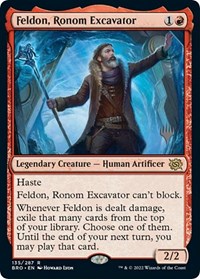 Feldon, Ronom Excavator, Promo Pack: The Brothers' War