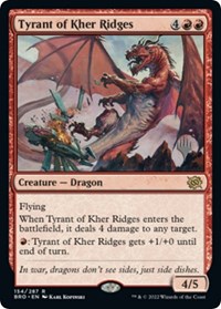 Tyrant of Kher Ridges, Promo Pack: The Brothers' War