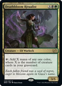 Deathbloom Ritualist, Promo Pack: The Brothers' War