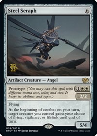 Steel Seraph, Prerelease Cards