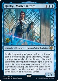 Hurkyl, Master Wizard, Prerelease Cards