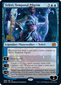 Teferi, Temporal Pilgrim, Prerelease Cards