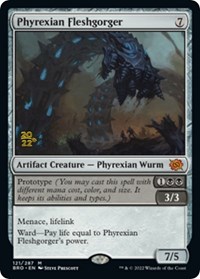 Phyrexian Fleshgorger, Prerelease Cards