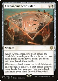Archaeomancer's Map, The List Reprints