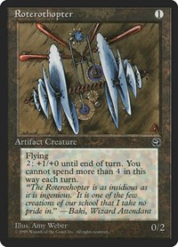 Roterothopter, Homelands